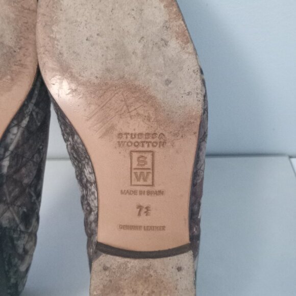 STUBBS & WOOTTON | Forest Quilted Flats - Picture 8 of 9